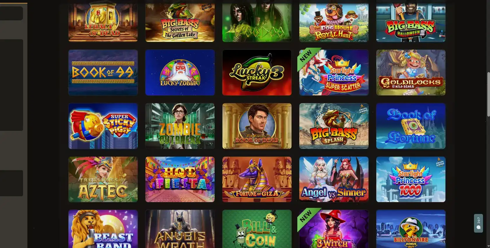 провайдеры слотов Spino casino